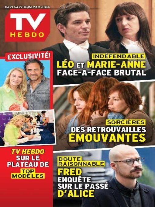 Détails du titre pour TV Hebdo par TVA Publications Inc. - Disponible